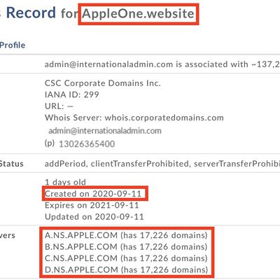 appleone website domain